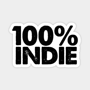 100% INDIE Magnet