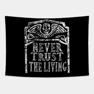 Never Trust The Living Beetlejuice Tapestry