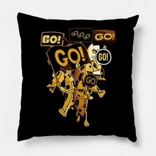 Go Go Go Bananas by Tobe Fonseca Pillow