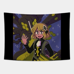 vaporwave anime aesthetic girl serena video game Tapestry