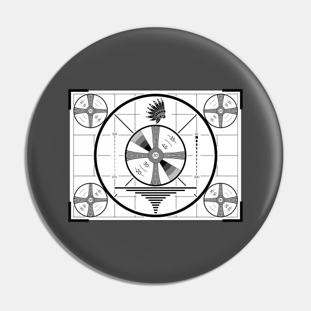 Test Pattern Pin by Screen Break