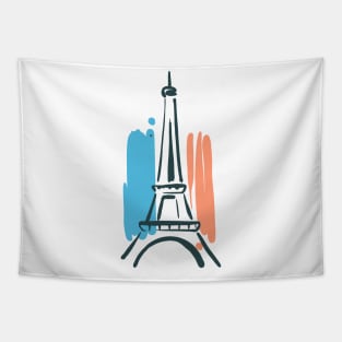 I Love Paris Tapestry