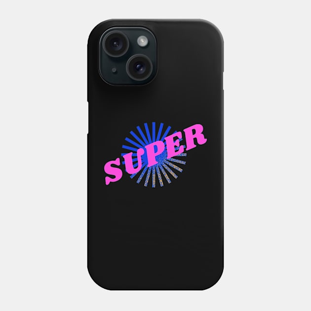 t-shirt super Phone Case by Geometrie Variabili