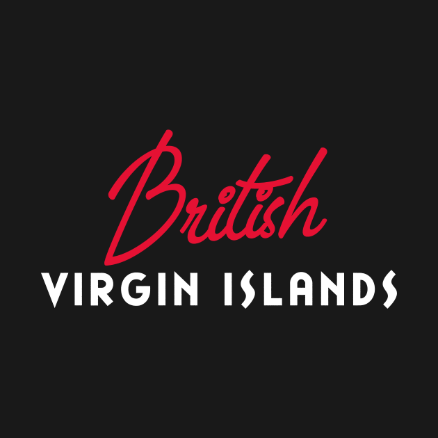 Discover British Virgin Islands – Retro Design Traveller - British Virgin Islands - T-Shirt