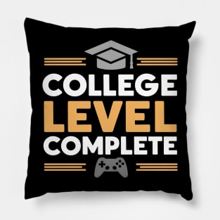 Funny Video Gamer College Graduation 2024 Gamer Grad Pillow