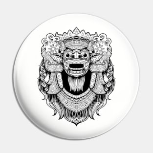 Barong Bali Pin