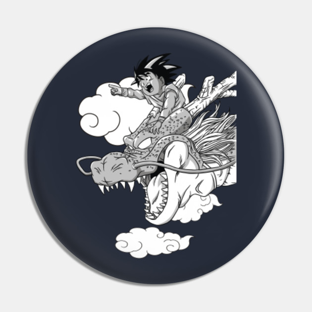 Goku Shenron Dragon Ball Anime And Manga Pin Teepublic