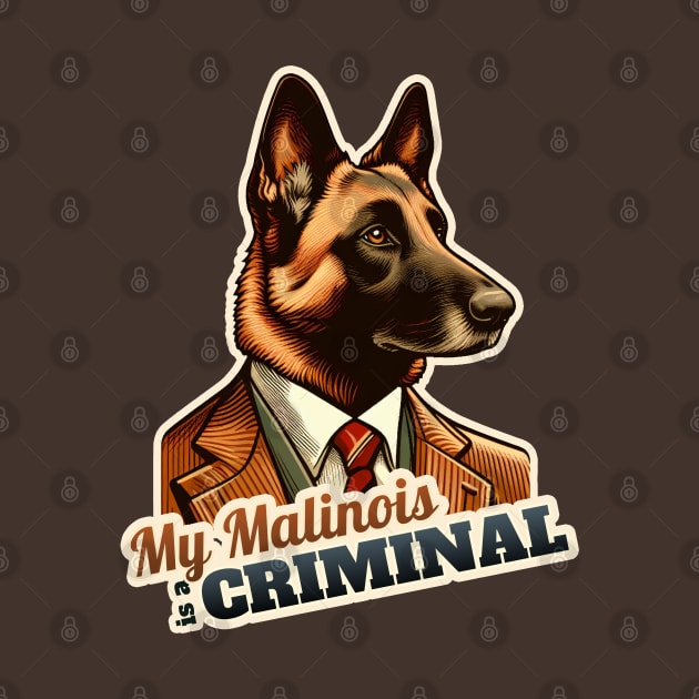 Belgian Malinois Criminal by k9-tee