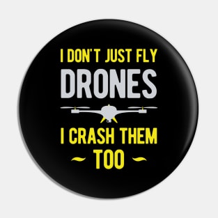 Funny Drone Gift Idea Pin
