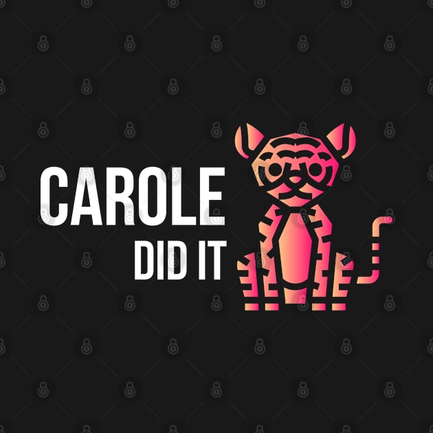 Carole Did it! by edmgeek