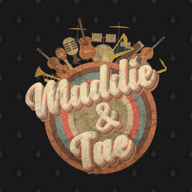 Music Tour Vintage Retro Style // Maddie & Tae DUO OF THE YEAR by kumurkumur