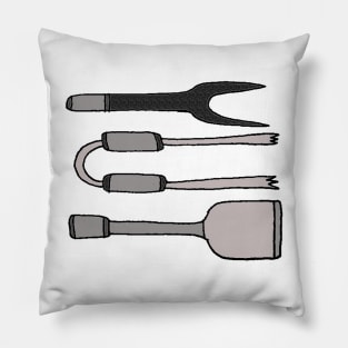 Barbecue Utensils Pillow