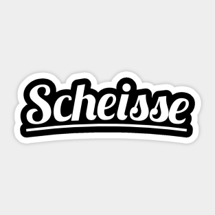 Scheisse Stickers Teepublic Scheiße ist eine vulgäre bezeichnung für kot von mensch und tier sowie derb umgangssprachlich für ein als unangenehm empfundenes ereignis. scheisse stickers teepublic
