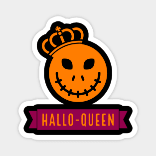 Hallo-Queen - halloween design Magnet