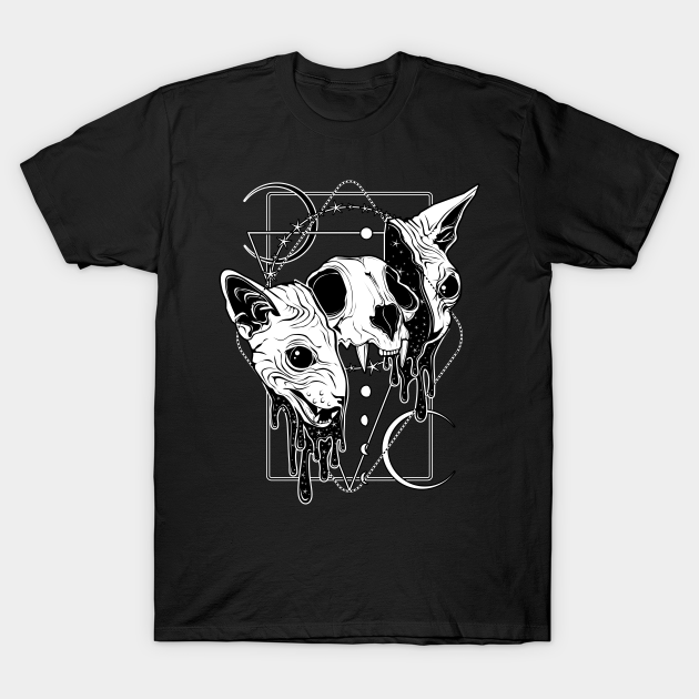 Cosmic Sphynx - Spooky - T-Shirt