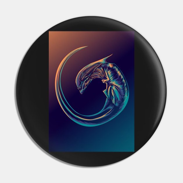 xenomorph alien Pin by cryptoartdesign