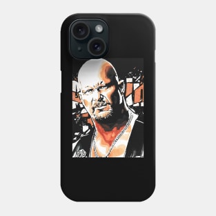 STONE COLD STEVE AUSTIN WWE WrestlingPAINTING Phone Case