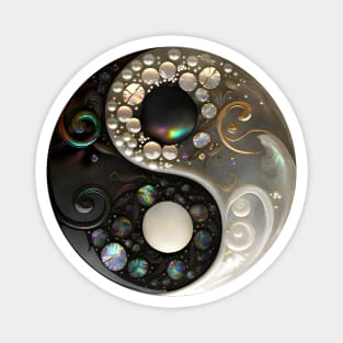 Yin Yang, A Mystical Symbol Magnet