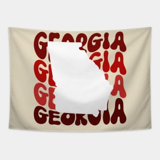 Georgia,The Military Sent Me Here // Dear Military Spouse Tapestry