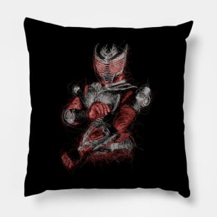 Kamen Rider Ryuuki Scribble Art Pillow