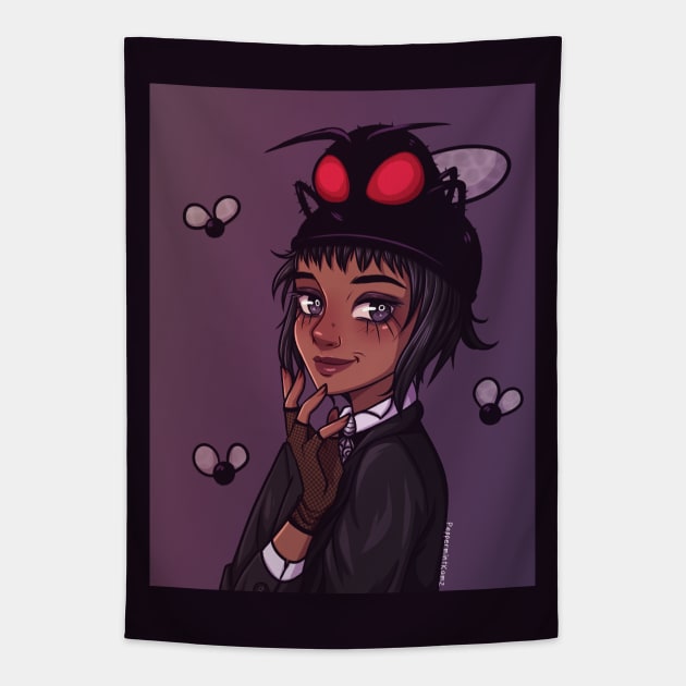 Lord Beelzebub Tapestry by PeppermintKamz