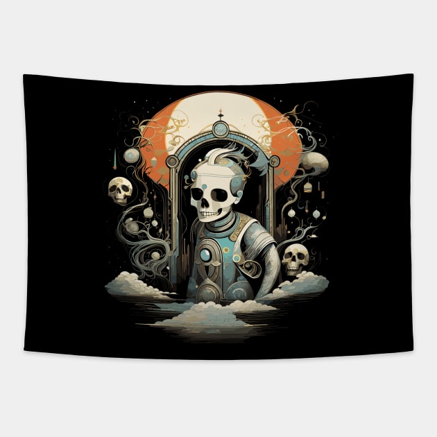 Kid Death Halloween Cheap Costume Tapestry by DanielLiamGill
