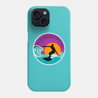 Riding the wave Phone Case