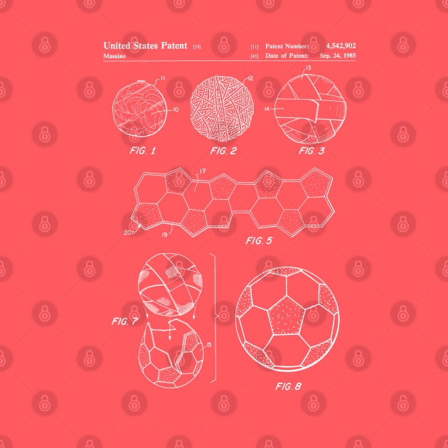 Soccer Ball Patent - Football Art - Antique by patentpress