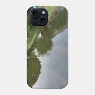 Lake view for fishing and BBQ Phone Case