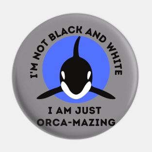 Funny Orca Pin