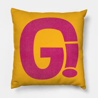 G! logo Pillow