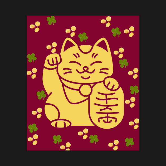 Maneki neko - Lucky cat by SkyisBright