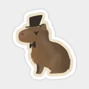 Fancy Capybara Magnet