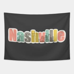 Nashville Tennessee Design Tapestry