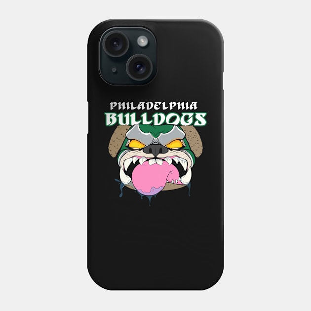 Philadelphia Eagles Bulldogs Phone Case by DrawnStyle