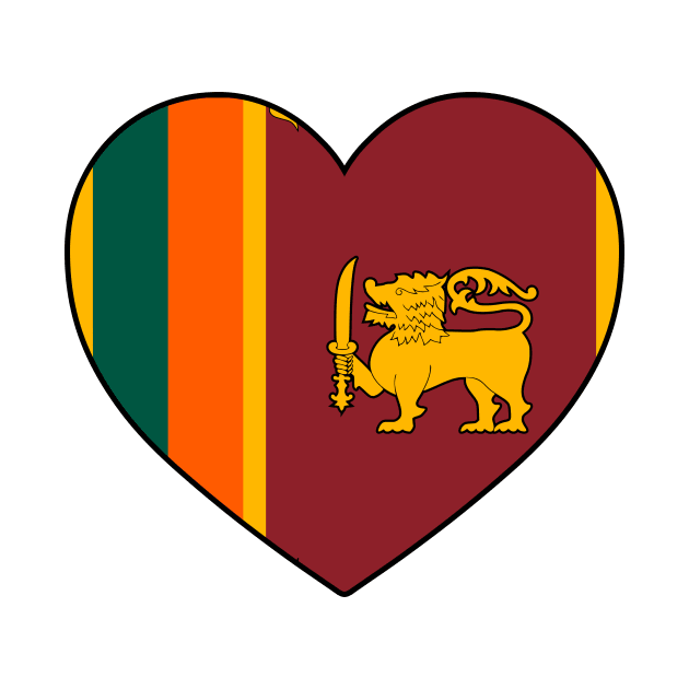 Heart - Sri Lanka by Tridaak