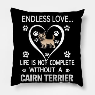 Cairn Terrier Lovers Pillow