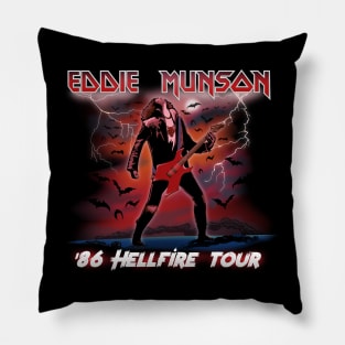 Eddie Munson Hellfire Concert Pillow