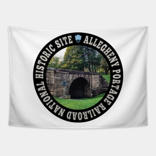 Allegheny Portage Railroad National Historic Site circle Tapestry