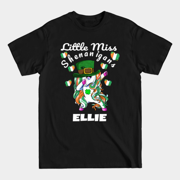 Discover Little Miss Shenanigans - ELLIE - St Patricks Day Kids - T-Shirt