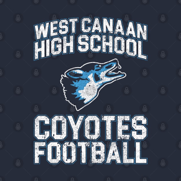 West Canaan High School Coyotes Football - Varsity Blues by huckblade