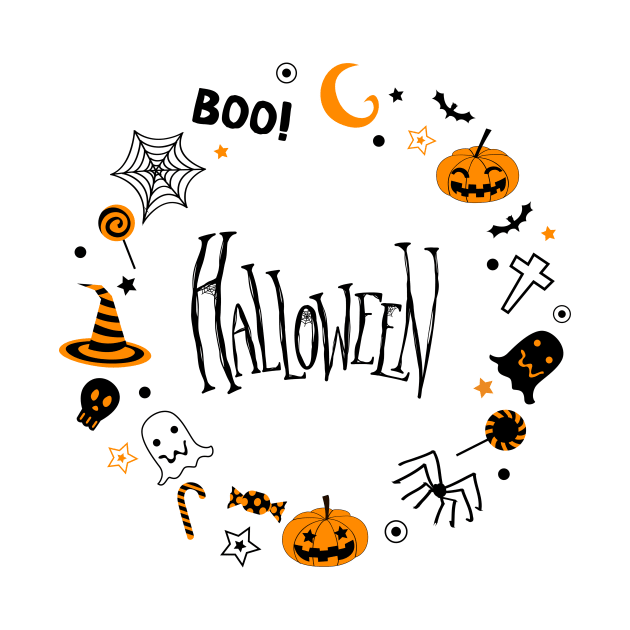 Boo! Halloween Ghostly Delight by neverland-gifts