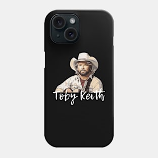 toby keith // vintage fans art Phone Case