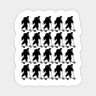 Bigfoot Silhouette Magnet