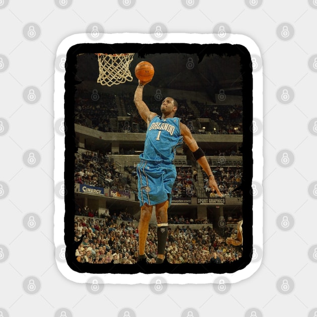 T Mac on Orlando Magic Magnet by Wendyshopart