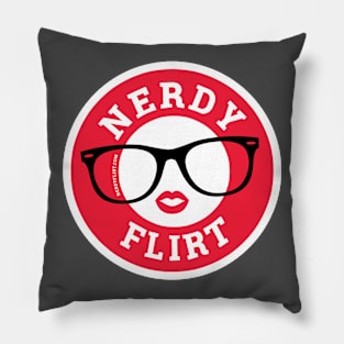 Nerdy Flirt Pillow