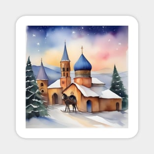 Armenian Christmas - January 6 - Watercolor Magnet