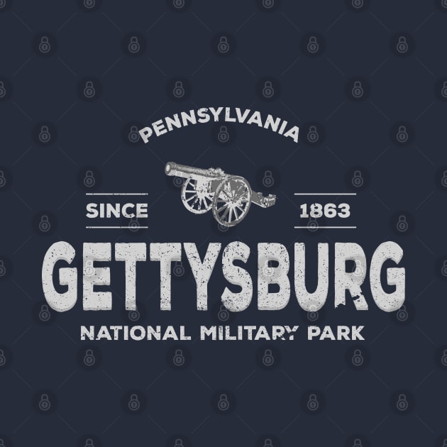 Vintage Gettysburg 1863 National Military Park Graphic by The 1776 Collection 