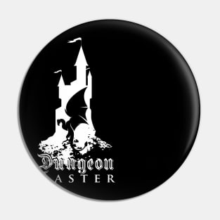 Dungeon Master - Castle & Dragon Print Pin