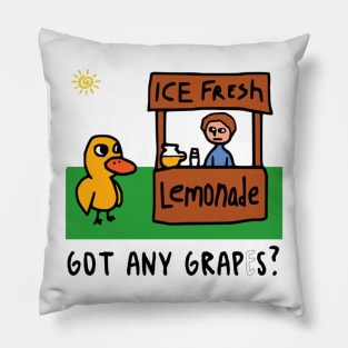 Got any grapes funny internet old meme tiktok viral funny design Pillow